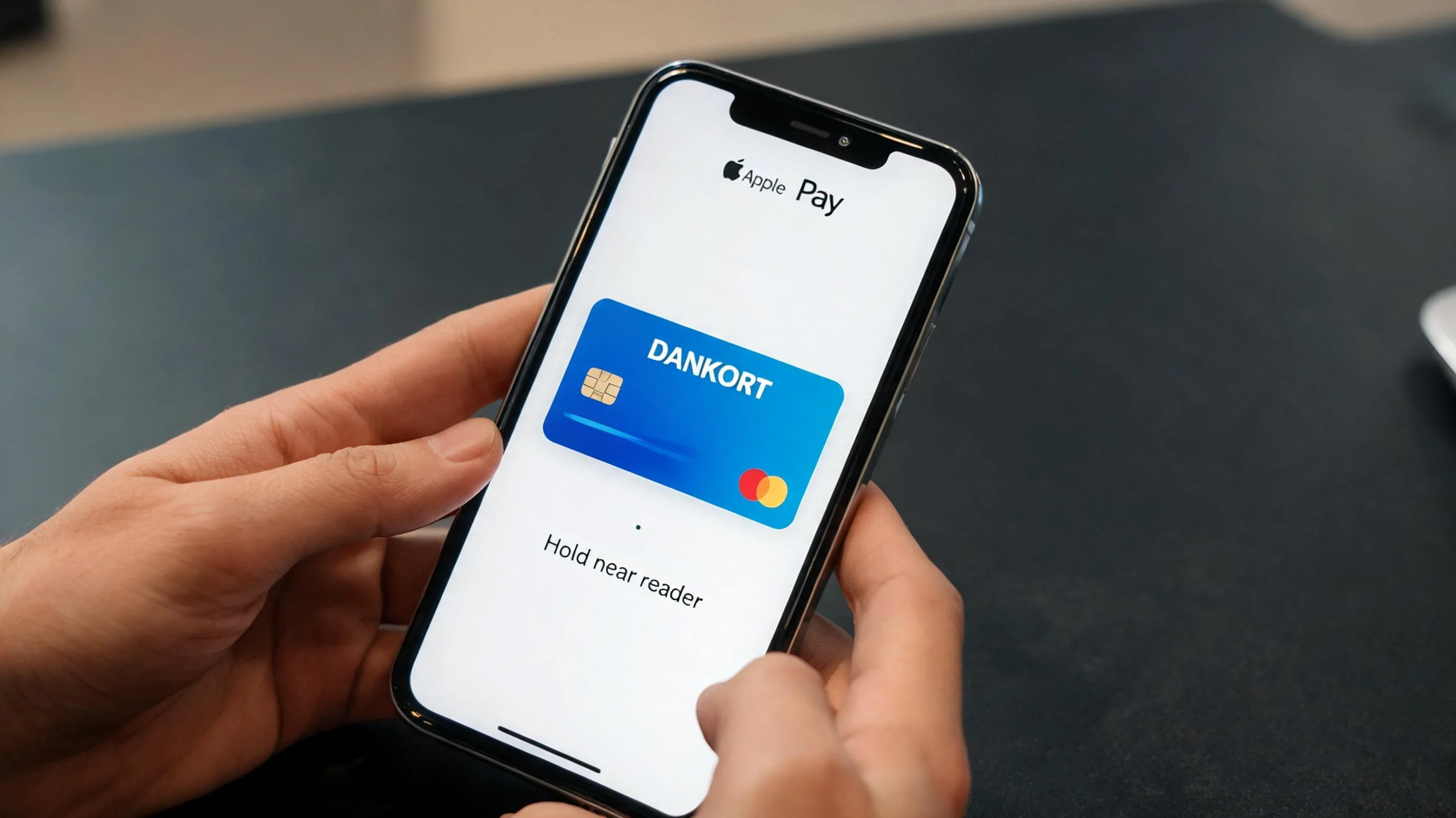 iPhone med Apple Pay og Dankort klar til betting-indbetaling